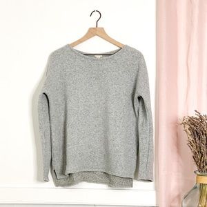 J. Crew Heather Grey Pullover Crew Neck Sweatshirt